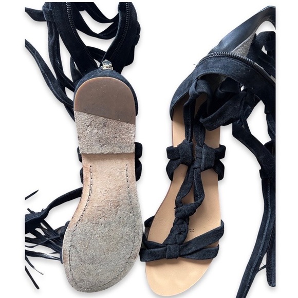 SIGERSON MORRISON GLADIATOR flat sandals size 7 - Picture 3 of 5